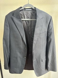 Versace Collection Men's Luxury Suit Jacket Classic Size 41, Grey Coat - Picture 1 of 6