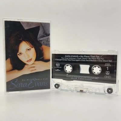 Sara Evans No Place That Far Cassette 1998 RCA Records RCA07863-67653-4 - Image 1 of 4