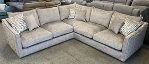 Buoyant Upholstery Blaise 2c2 Sofa in Jive Silver Fabric RRP £1,995 - Picture 1 of 5