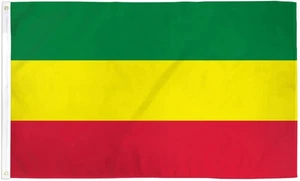 Ethiopia 2x3ft Poly Flag International Ethiopian Country National Flag - Picture 1 of 3