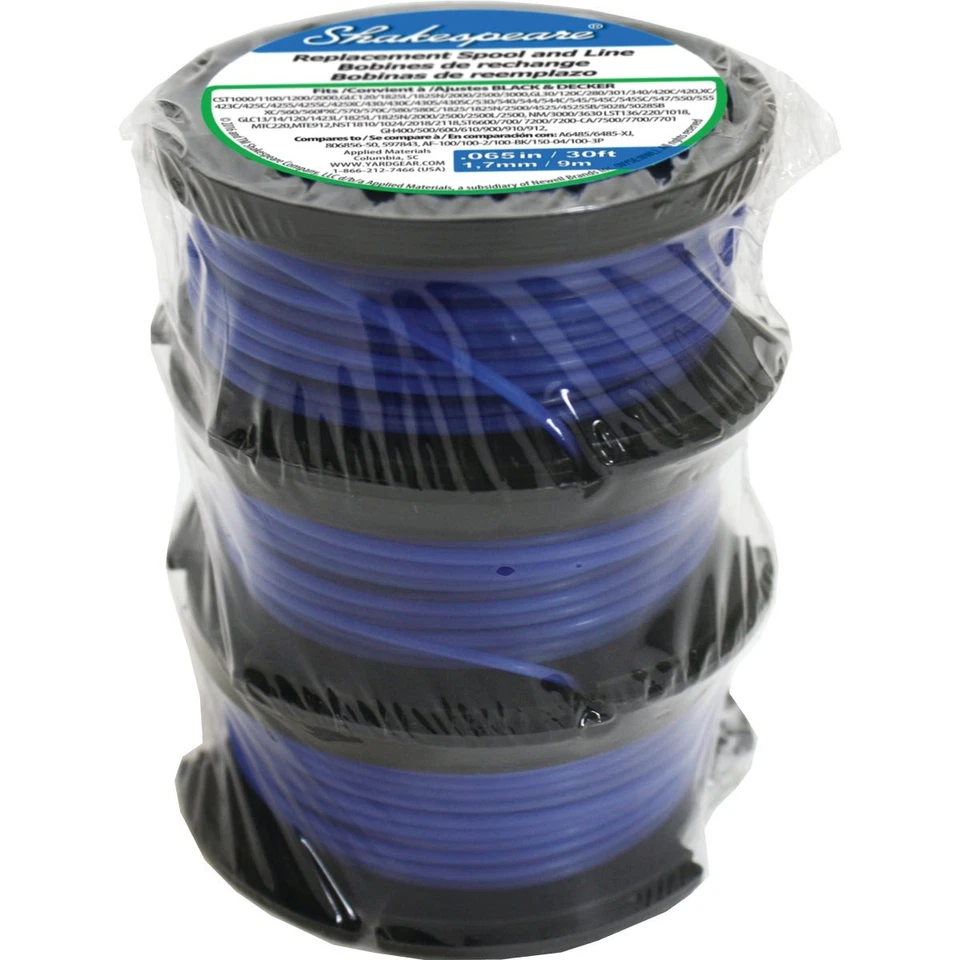 Shakespeare 0.065 In. x 30 Ft. Trimmer Spool (3-Pack) 70552 Shakespeare 70552 - Image 1 of 1