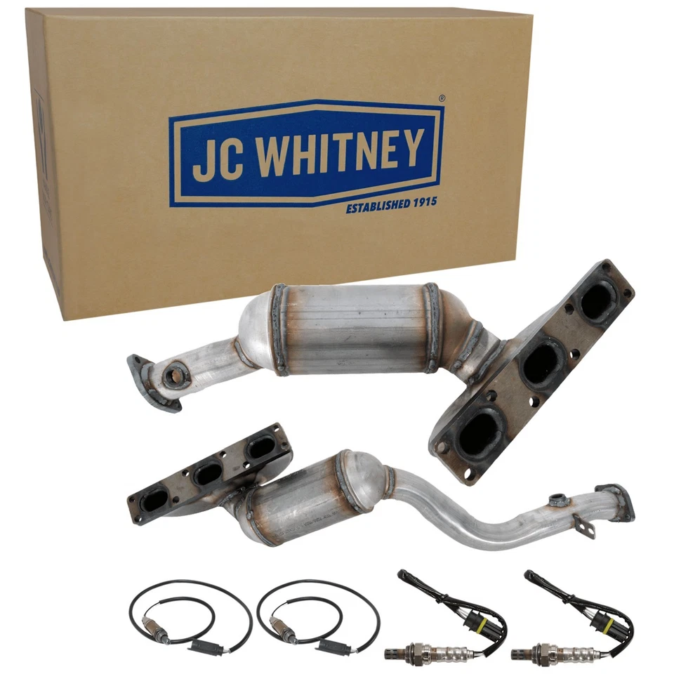 Catalytic Converters Front & Rear for 325 330 E85 Z Series BMW Z4 E46 3 325xi Z3 - Image 1 of 4