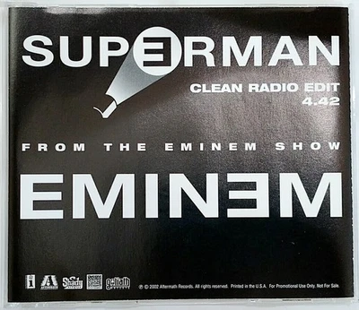 (CD) Eminem ‎– Superman, INTR-10883-2, Promo, NM/NM, Single, Rare. - Photo 1/2