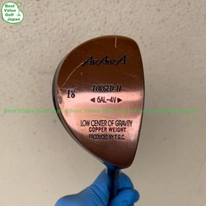 Used: ARAUZA 18 FORGED-TI 6AL-4V Titanium FUJIKURA FLEX-R Utility Iron Clu #214 - Picture 1 of 12