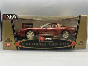 1/18 Bburago Gold Collection 1998 Chevrolet Corvette Targa 3396 ; - Picture 1 of 10