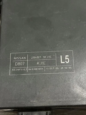 2011-2017 Nissan Juke Fuse Box Relay Module IPDM Power Distribution 284B7-1KJ1E - Image 1 of 4