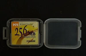256MB Compact Flash Card CF Memory Card PQI Taiwan Used Exc / NM Cond - Picture 1 of 3