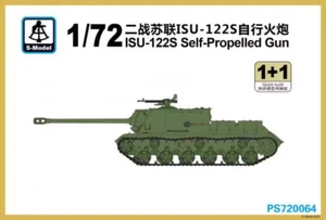 S-model PS720064 1/72 Scale ISU-122S Self-Propelled Gun 1+1 WWII - Picture 1 of 1