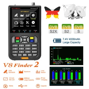 Profi GTMEDIA Finder2 3.5 LCD Satelliten Messgerät Sat DVB-S2/S2X HD Satfinder - Bild 1 von 15
