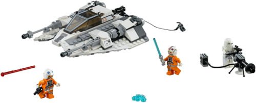Lego 75049 Star Wars SNOWSPEEDER Complete NO Instructions