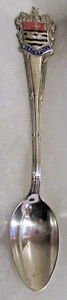 #154) SILVER PLATED TEA SPOON BLACKPOOL TOWER SEASIDE RESORT LANCASHIRE ENGLAND - Picture 1 of 2