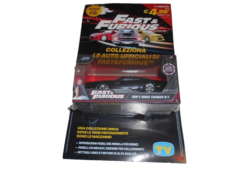 DOM'S DODGE CHARGER R/T - FAST & FURIOS / JADA  1:32 - Immagine 1 di 1