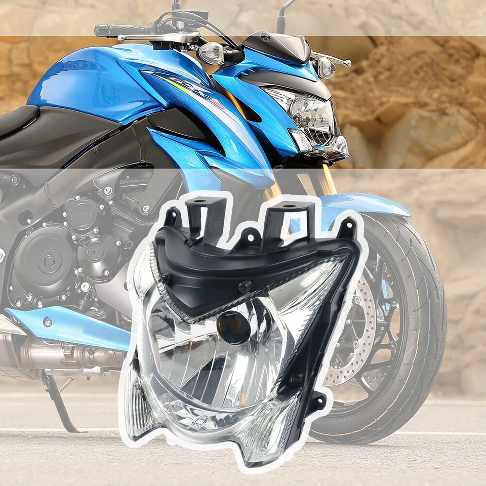 Headlight Headlamp Assembly for Suzuki GSXS1000 2015 16 17 18 19 2020 Head Light - Image 1 of 4