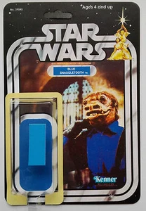 KIT TRASERO DE TARJETA PERSONALIZADA AZUL SNAGGLETOOTH PARA EL HOGAR TU VINTAGE 1979 AZUL SNAGGLETOOTH - Imagen 1 de 2
