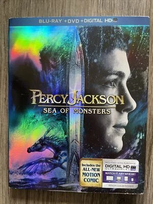 Percy Jackson: Sea of Monsters (Blu-ray + DVD, 2013) - Image 1 of 2