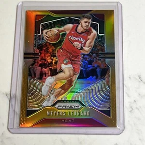 2019-20 Panini Prizm #117 Meyers Leonard Orange Prizm #D /49 Heat Trail Blazers - Bild 1 von 3