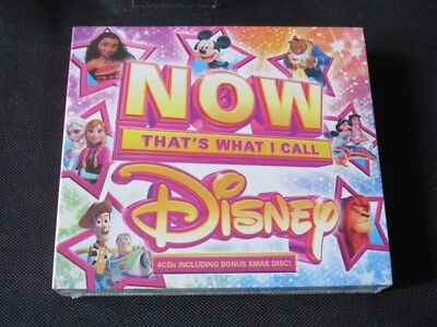 Now That's What I Call Disney (NEW SEALED 4 x CD 2017) INC. BONUS CHRISTMAS CD - Image 1 of 4
