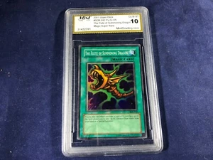 G2-34 LA FLAUTA DEL DRAGÓN INVOCADOR 2001 BARAJA SUPERIOR TARJETA MÁGICA COMO NUEVA GRADO 10 - Imagen 1 de 4