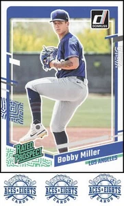 2023 Donruss Bobby Miller Los Angeles Dodgers #41 - Picture 1 of 2