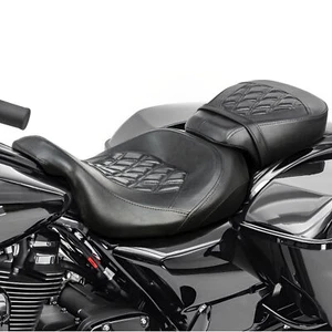 Universal ABS Passenger Seat Driver 1x For Electra Glide EFI FLHTPI 2009-24 - Picture 1 of 6