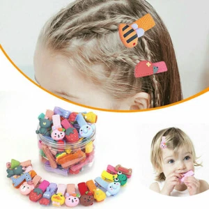 26pcs Baby Girls Cute FlowersHair Clips Kids Children Hairpin Hair Accessories - Picture 1 of 16