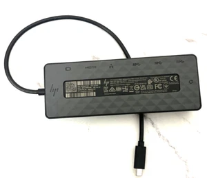 HP Universal USB-C Multiport Hub docking station USB-C HDMIDP *USED* - Picture 1 of 6