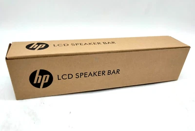 HP USB LCD Computer Speaker Bar NQ576AA 532112-001 NEW - Image 1 of 2