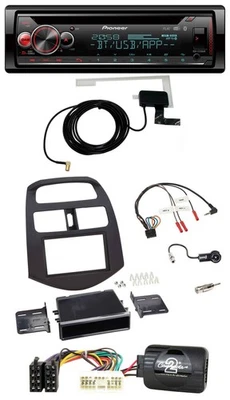 Pioneer DAB CD Lenkrad USB Bluetooth Autoradio für Chevrolet Spark KLM 2012-2013 - Bild 1 von 4