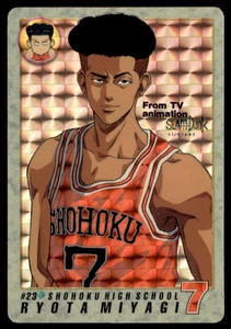 1994 Slam Dunk Bandai Carddass Ryota Miyagi Premium Japanese #23 Prism - Picture 1 of 2