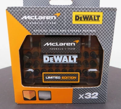 DEWALT McLaren F1 Impact Screwdriver x32 Bit Set - Limited Edition - DT70901T-QZ
