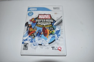 MARVEL SUPER HERO SQUAD COMIC COMBAT - Nintendo Wii - COMPLETO NA CAIXA (UKQ45) - Imagem 1 de 3