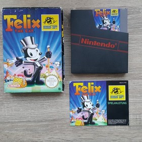 Nintendo NES Spiel Felix the Cat in OVP Anleitung FRG Boxed Game PAL B