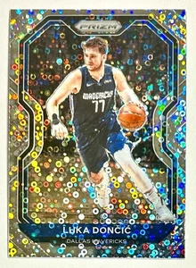 Prizm Luka Doncic Silver Disco Prizm Refractor SP 32 Mavs Fast Break NBA 2020-21 - Imagen 1 de 12