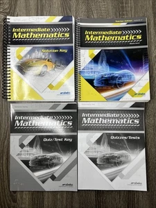 Abeka Intermediate Math Mathematics Volume 2 Teacher Set 3 7th Grade Books - Picture 1 of 5