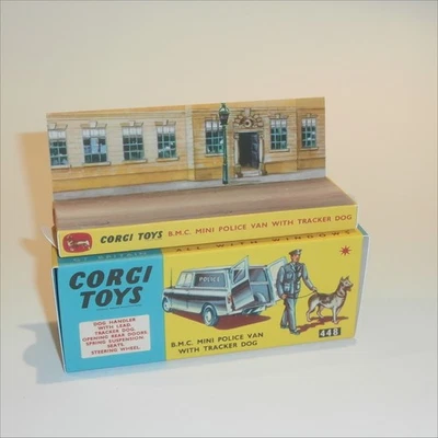 Corgi Toys  448 Mini Police Van Repro Box - Image 1 of 4