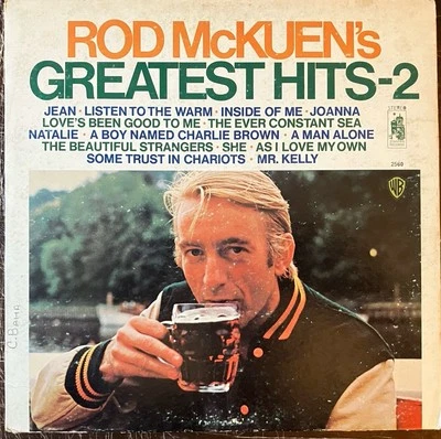 Rod McKuen's Greatest Hits 2 - 1970 Stanyan BS-2560 Vinyl Record & Poster / G+ - Image 1 of 4