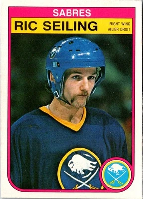 1982 O-Pee-Chee Ric Seiling #35 Buffalo Sabres Hockey Card - Image 1 of 2