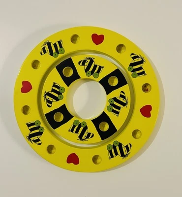 Janosch Geburtstagskranz Holz vintage Geburtstagsring 90er Tigerente Kult Deko - Bild 1 von 4