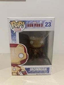 Funko POP! Marvel: Iron Man 3 - Iron Man #23 Free Post - Picture 1 of 6