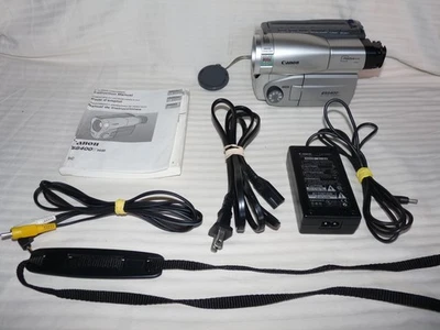 Canon ES8400 ES8400V HI8 HI 8 8mm Video8 Camcorder VCR Player Video Transfer - Image 1 of 4
