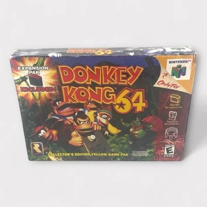 Donkey Kong 64 (Nintendo 64, 1999) Con Paquete de Expansión - Nuevo Precintado - Imagen 1 de 13