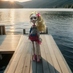 Mattel Monster High Dot Dead Gorgeous Lagoona Blue Doll - Picture 1 of 3