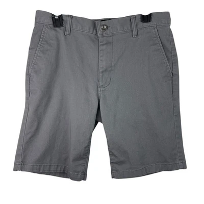 RVCA Talla 31 Gris Fin de Semana Elastizado Chino Pantalones Cortos 9.5” Entrepierna Surf Skate  Foto 1 de 4