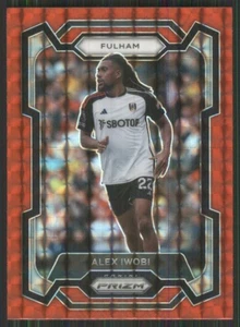 2023-24 Panini Prizm English Premier Red Mosaic #155 Alex Iwobi 1886 - Picture 1 of 2