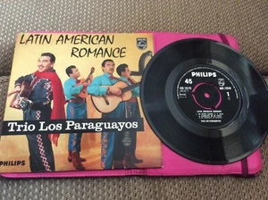 Trio Los Paraguayos - Latin American Romance - Phillips 7” Vinyl ep 45rpm - Picture 1 of 4