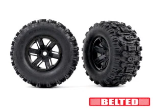 Neumáticos Traxxas TRX7871 en llanta XMAXX llantas negras neumáticos MAXX AT - Imagen 1 de 1