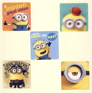 10 Minions Eyecare - Pegatinas grandes - Favores de fiesta - Recompensas - Imagen 1 de 1