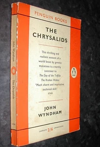 JOHN WYNDHAM: The CHRYSALIDS 1958 1st Penguin Ed SCIENCE FICTION Sci Fi Psychic - Picture 1 of 1