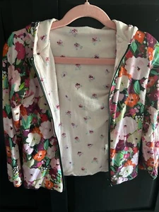 Posh Peanut Bamboo L/S Reversible Hooded Jacket - Picture 1 of 5