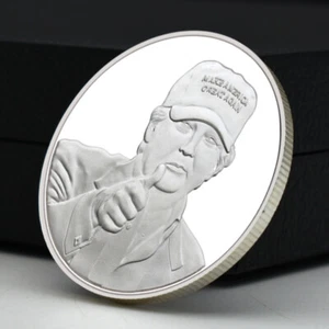 2016 Donald Trump Make America Great Again versilberte Münze US Präsident Medaille - Bild 1 von 12